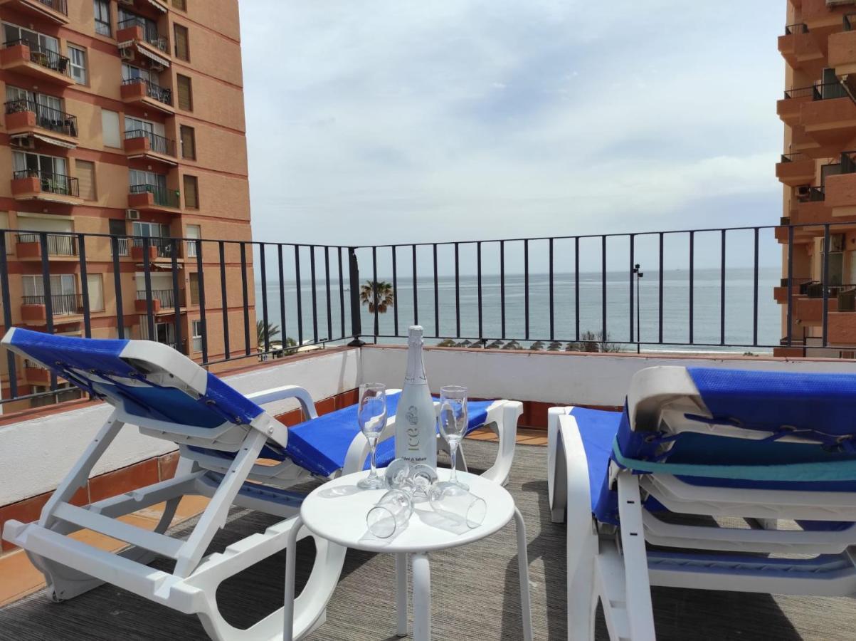 Atico Primera Linea Marina Beach フエンヒロラ エクステリア 写真