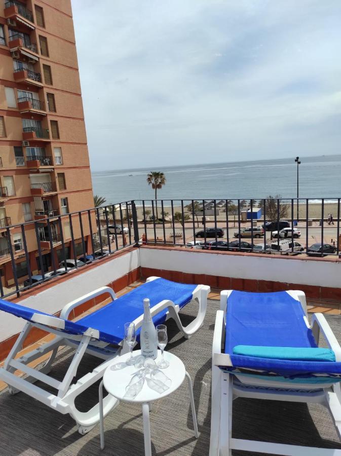 Atico Primera Linea Marina Beach フエンヒロラ エクステリア 写真